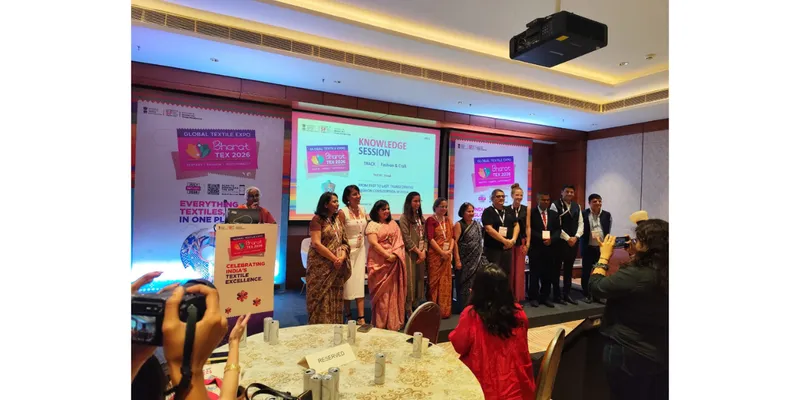 Transforming Indian Fashion: "From Fast to Last" at Bharat Tex Knowledge Session 